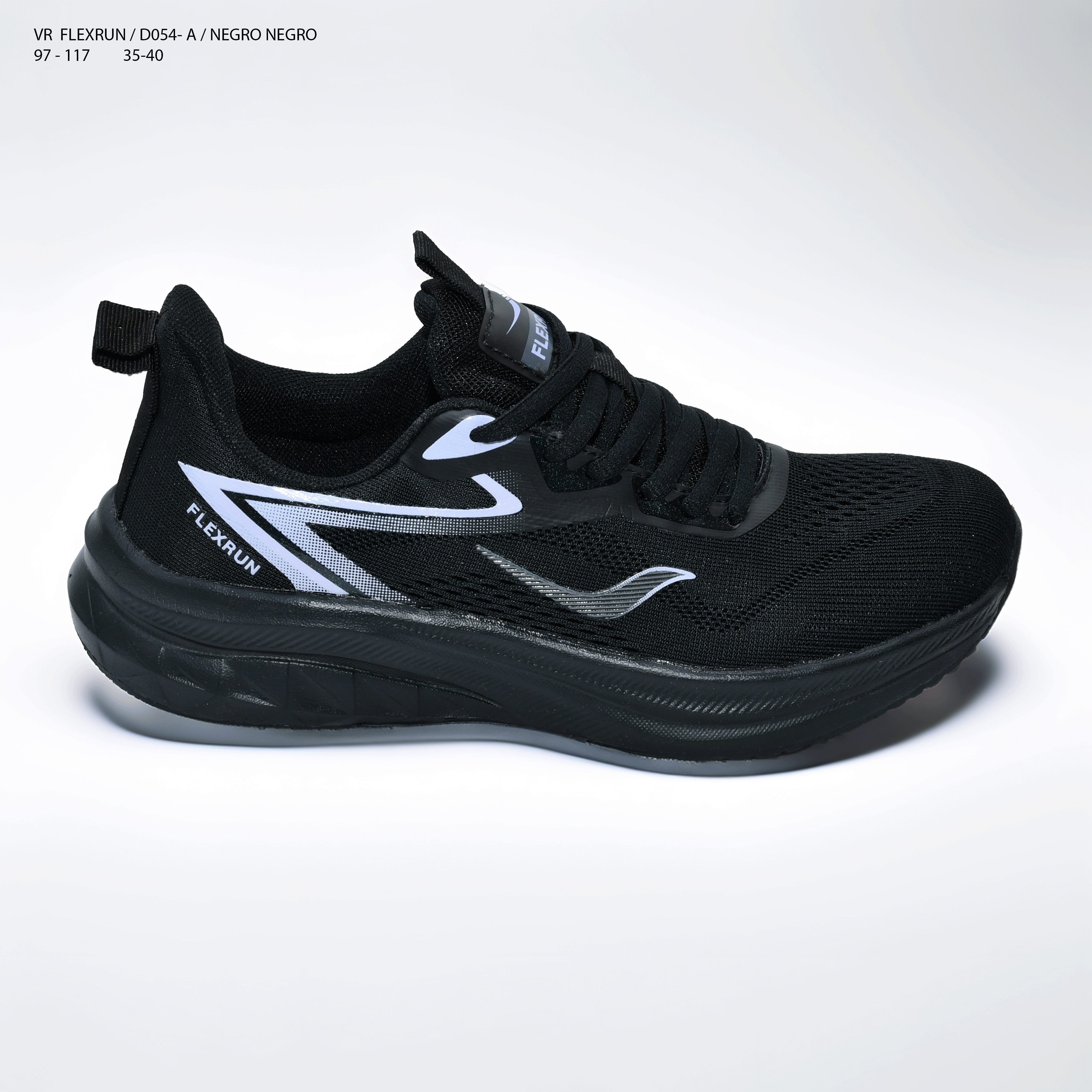VR FLEXRUN D054-A NEGRO NEGRO
