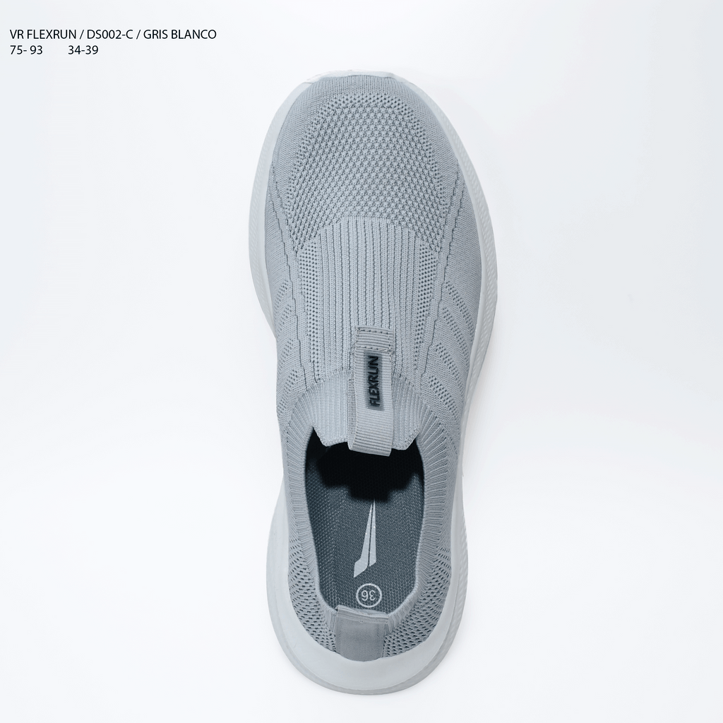 VR FLEXRUN DS002-B NEGRO BLANCO