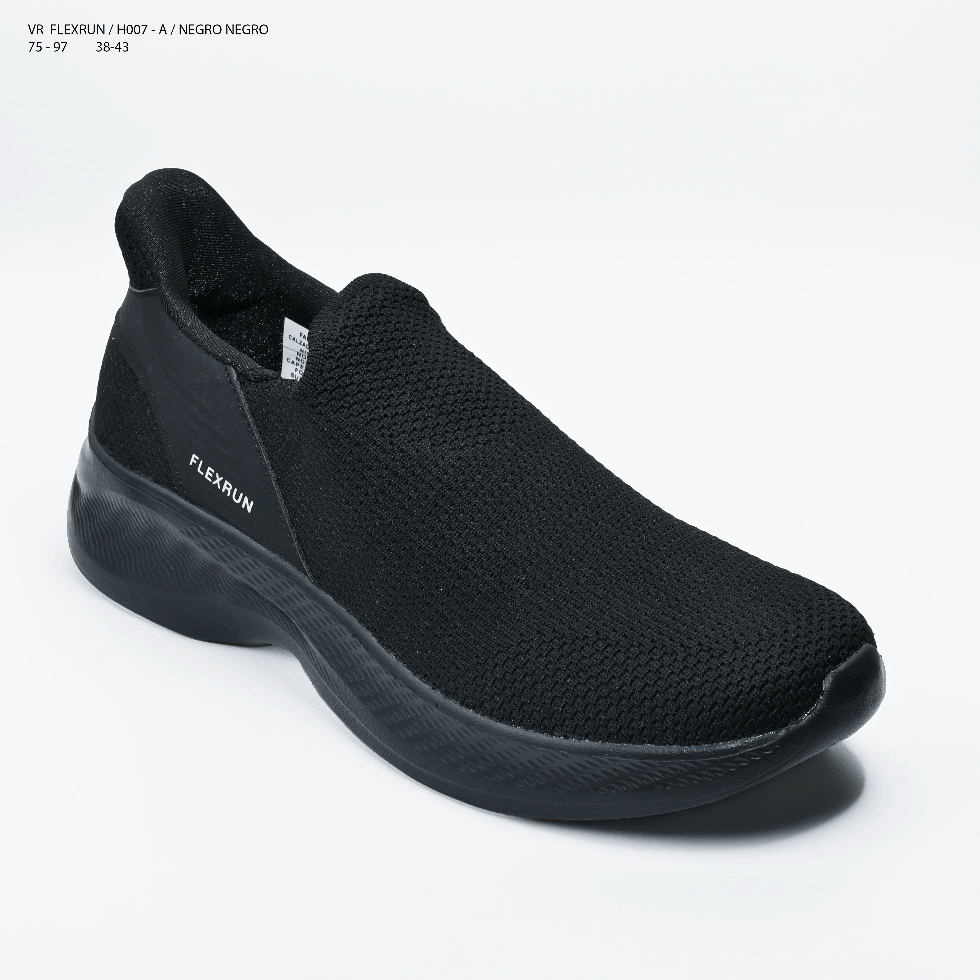 VR FLEXRUN H007-A NEGRO NEGRO