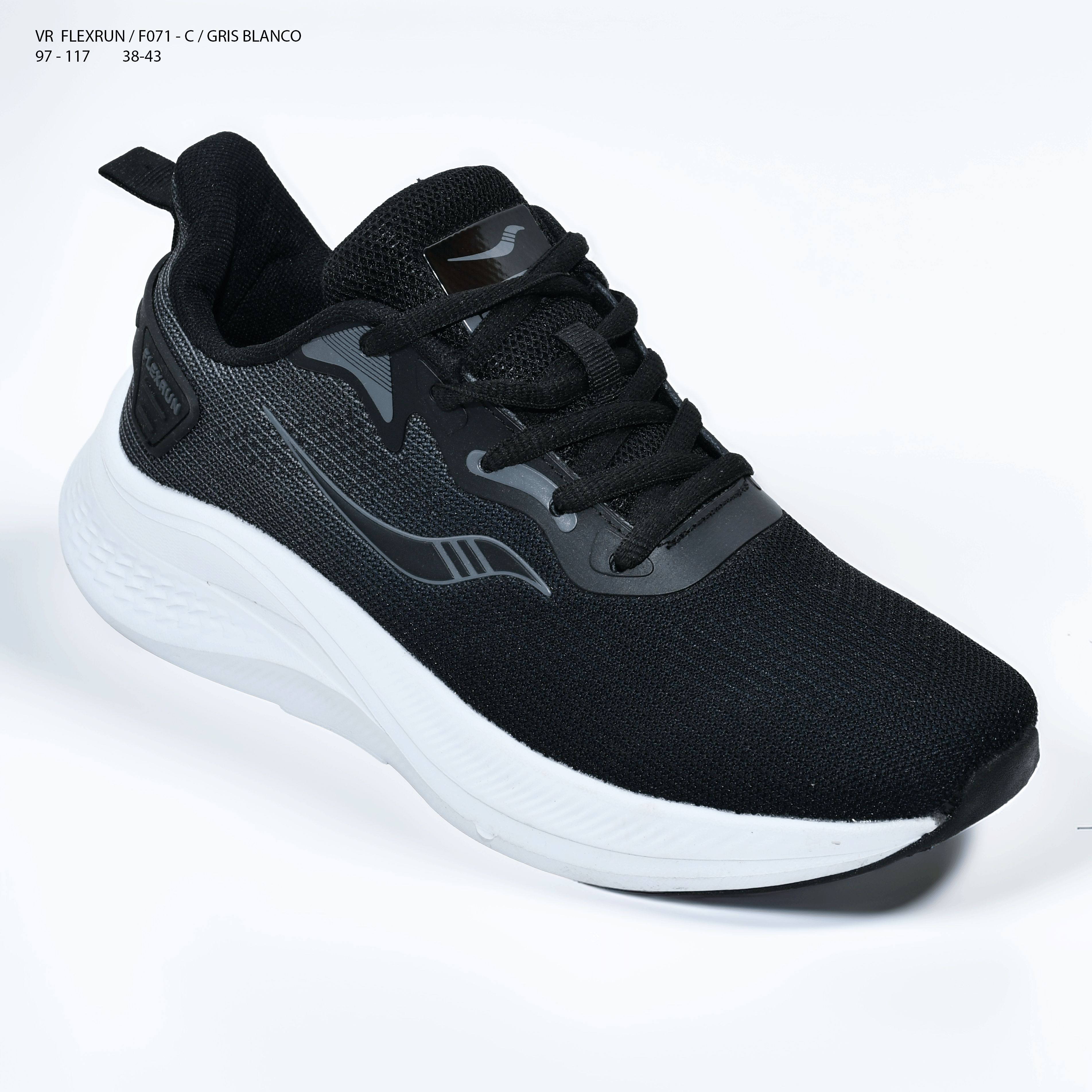 VR FLEXRUN F071-C GRIS BLANCO